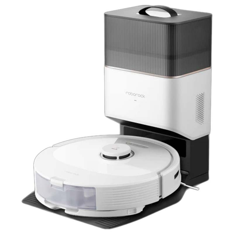 Roborock Q8 Max Plus Branco + Base autoesvaziante - Aspirador Robô - Item