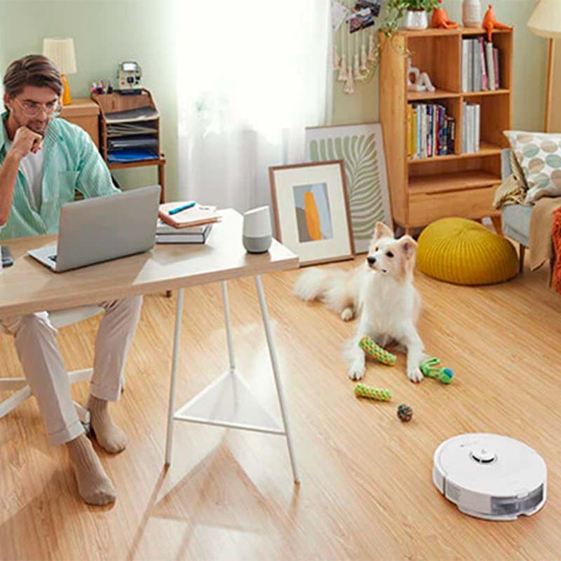 Roborock Q8 Max Plus Branco + Base autoesvaziante - Aspirador Robô - Item2