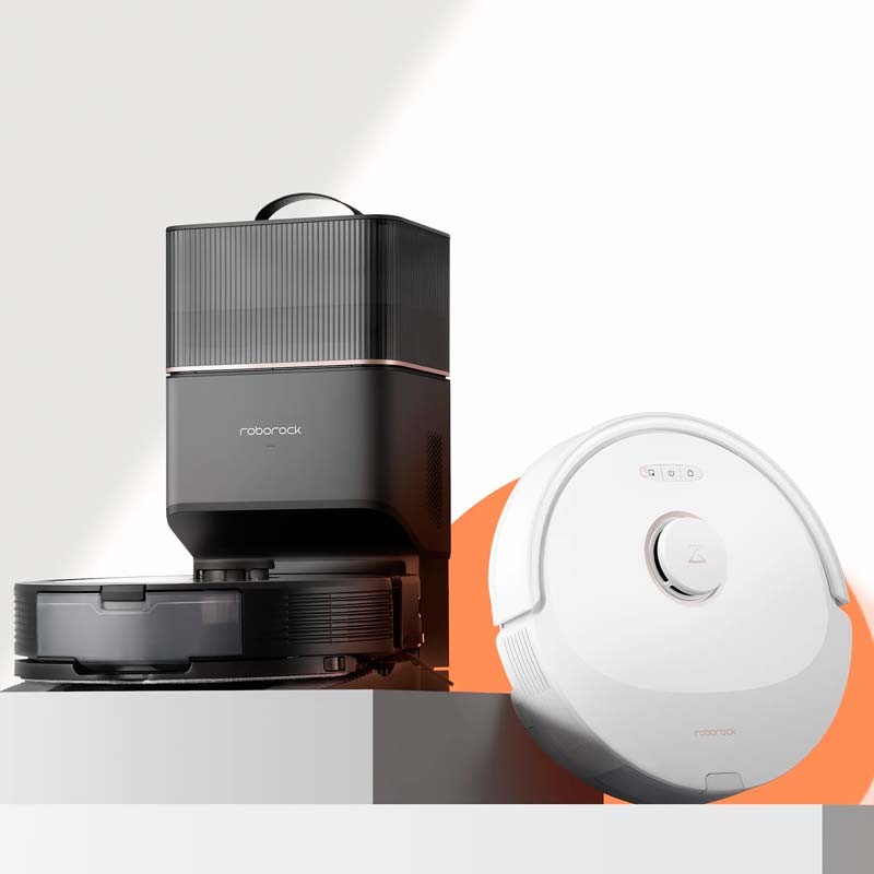 Roborock Q8 Max Plus Branco + Base autoesvaziante - Aspirador Robô - Item4
