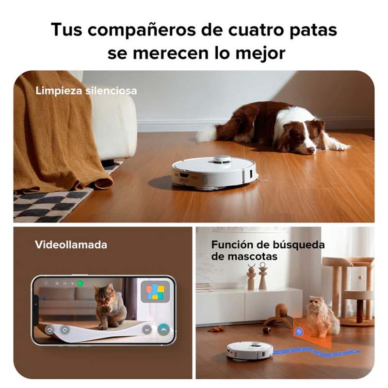 Roborock Qrevo Curv Blanc avec Base autonettoyant - Aspirateur Robot - Ítem10