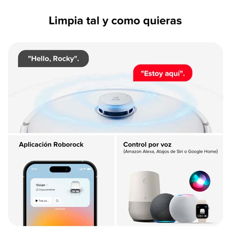 Roborock Qrevo Curv Blanc avec Base autonettoyant - Aspirateur Robot - Ítem11
