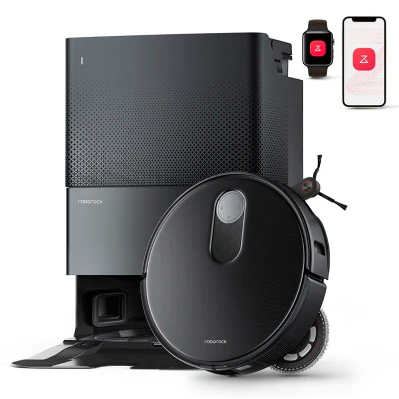 Roborock Qrevo Slim Preto com Base autolimpeza - Aspirador Robô - Item2