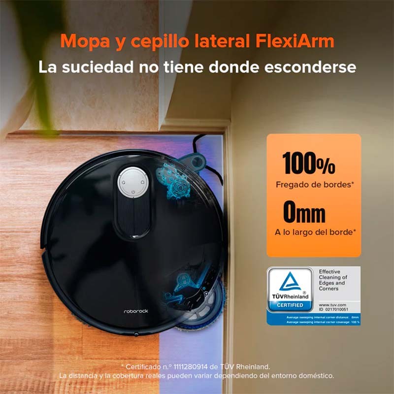 Roborock Qrevo Slim Preto com Base autolimpeza - Aspirador Robô - Item4
