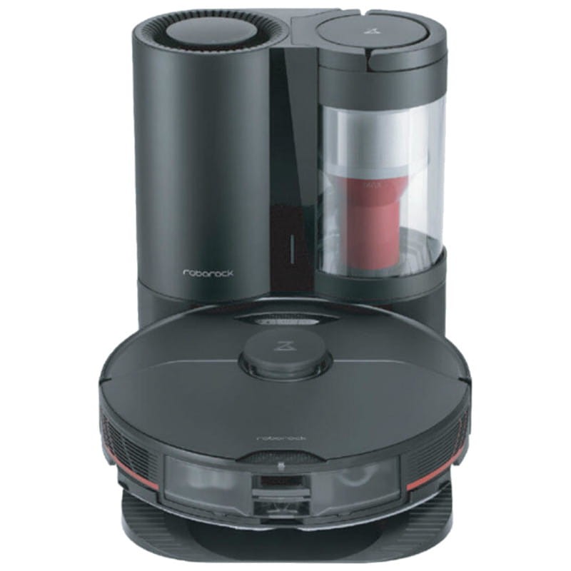 Roborock S7 MaxV Plus Noir + Base auto-vidante - Aspirateur robot - Ítem1
