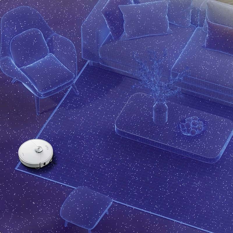 Roborock S8 MaxV Ultra Blanc avec Base autonettoyant - Aspirateur Robot - Ítem1