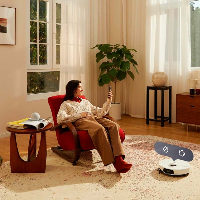 Roborock S8 MaxV Ultra Blanc avec Base autonettoyant - Aspirateur Robot - Ítem3