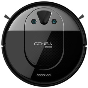 Alexa & Google Assistant App with Card Cecotec Conga 1790 Ultra iTech SmartGyro Vacuum Cleaner Robot and Floor Mop Simultaneously Magnetic Wall 8 Modes 2100Pa Pet Brush