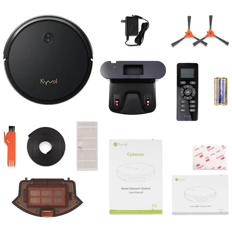 Buy Robot Vacuum Cleaner Kyvol Cybovac D3 600ml Tank Buy Robot Vacuum Cleaner Kyvol Cybovac D3 600ml Tank
