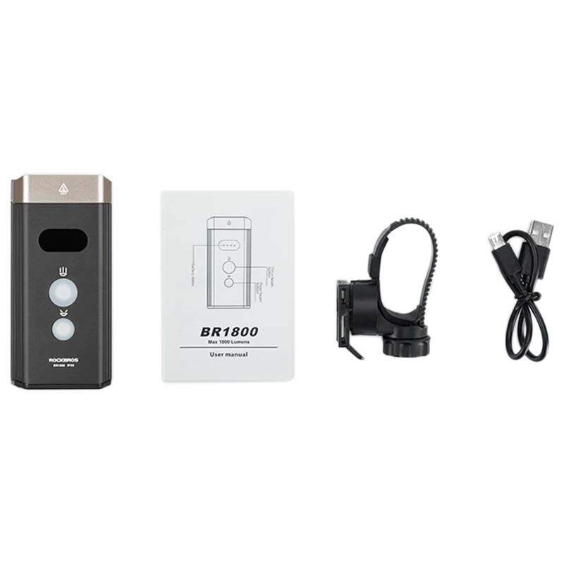 Lanterna para Bicicleta Rockbros BR1800 1800 Lumens - Item9