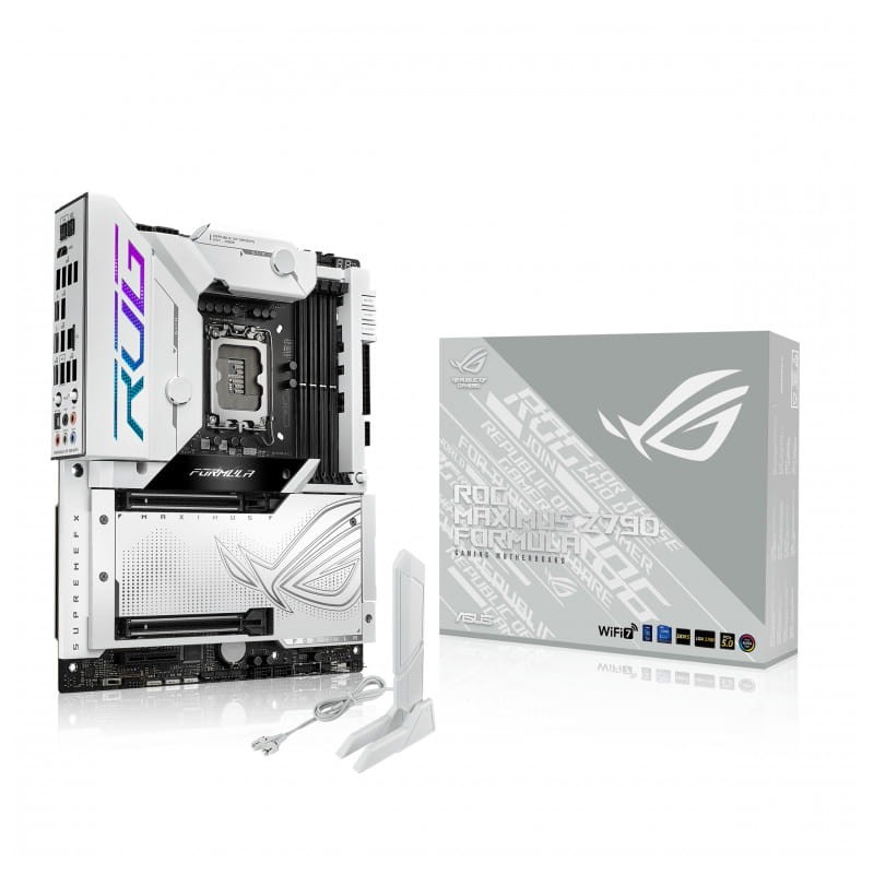ASUS ROG MAXIMUS Z790 FORMULA LGA 1700 ATX Ethernet LAN 5 Gigabit - Placa-mãe - Item