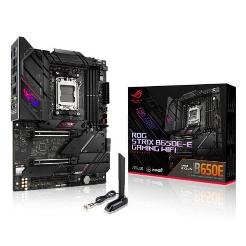 ASUS ROG STRIX B650E-E GAMING WIFI AMD Ryzen™ Zócalo AM5 128GB ATX Negro - Placa base - Ítem