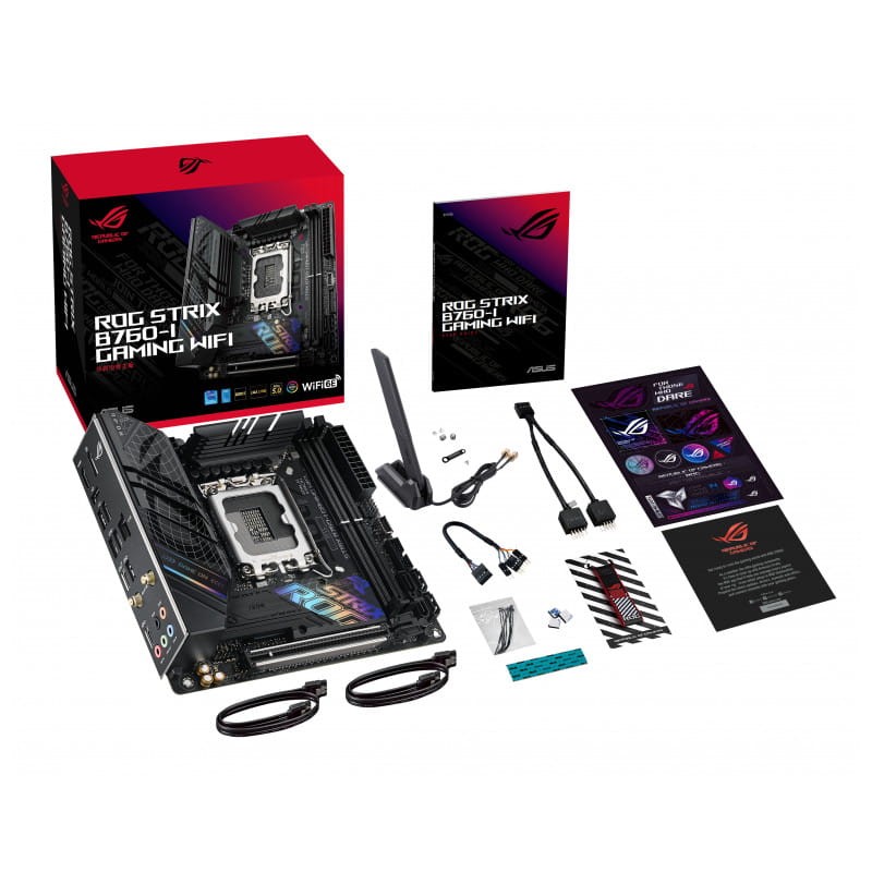 ASUS ROG STRIX B760-I LGA 1700 mini ITX Ethernet Gigabit WiFi – Placa Base - Ítem4