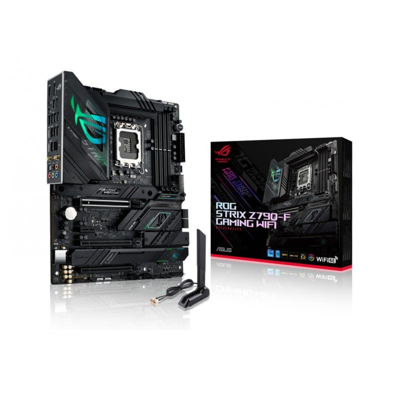 ASUS ROG STRIX Z790-F GAMING WIFI LGA 1700 ATX Ethernet 2.5 Gigabit - Placa-mãe - Item