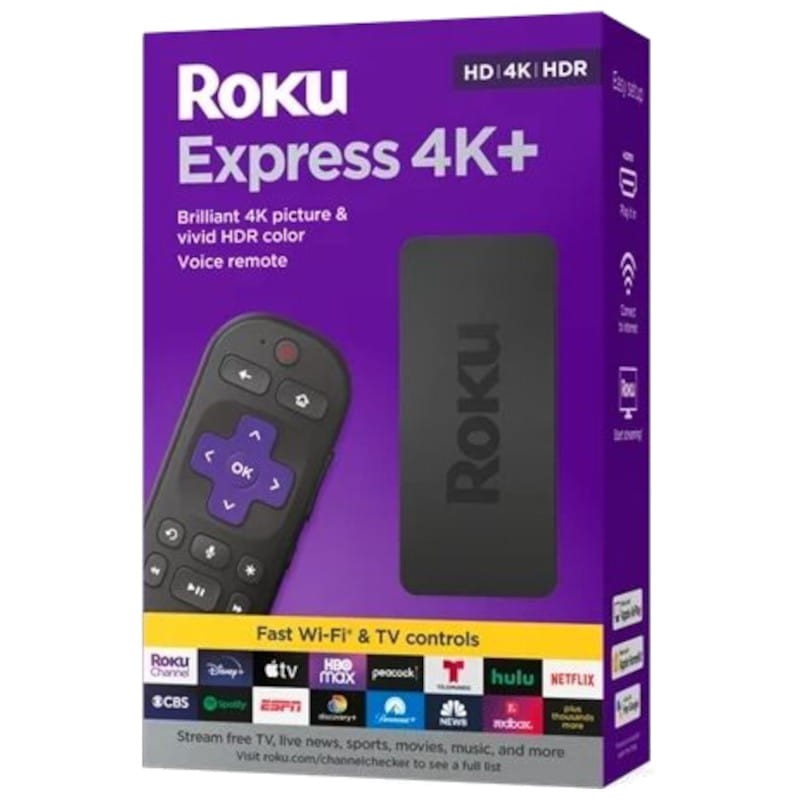 Roku Express 4K+ Negro - Android TV - Ítem3