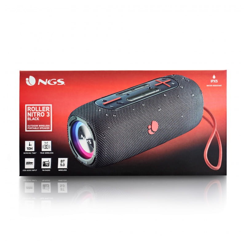 NGS Roller Nitro 3 30 W TWS Preto - Altifalante Bluetooth - Item4