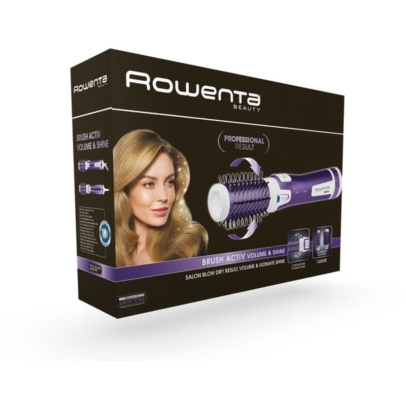 Escova de ar quente Rowenta Brush Activ Volume & Shine CF953 1000W Violeta/Branco - Item5