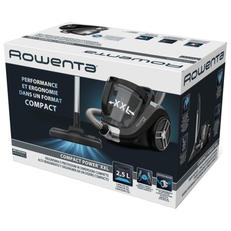 Rowenta Compact Power XXL 2,5 L - 550 W - Sans sac