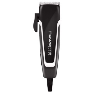 Rowenta Driver Easy TN1603 - Máquina de cortar cabelo preta/prateada