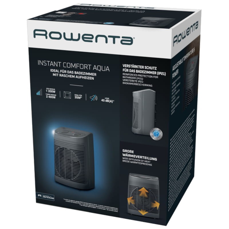 Rowenta Instant Comfort SO6511 Gris - Calefactor Eléctrico Interior - Ítem7