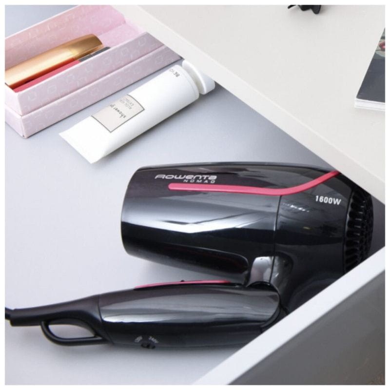 Secador de cabello Rowenta Nomad CV3323F0 1600W Negro - Ítem3