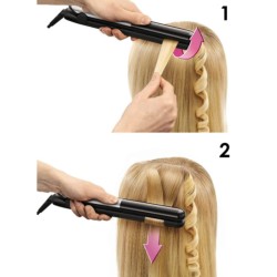 Rowenta Liss & Curl Elite SF4522 Hair Straightener - Item5