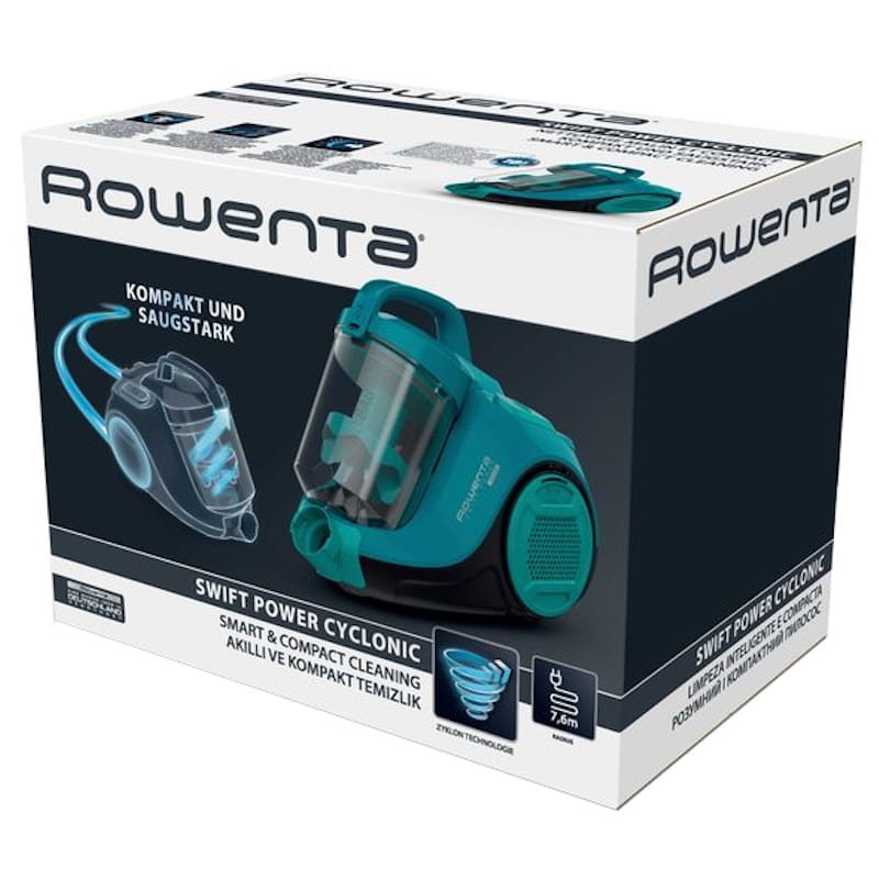 Aspirador sin bolsa ROWENTA Swift Power Cyclonic RO2913EA, monociclónico,  750W, filtro HEPA. - Alcampo ¡Haz tu Compra Online y Recoge Más de 50.000  Productos a Precios Alcampo A Partir de 2h!