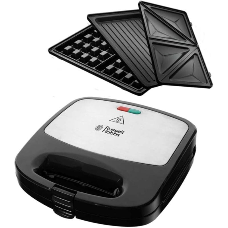 Russell Hobbs Fiesta 750W Noir/Acier inoxydable - Appareil à sandwich - Ítem1