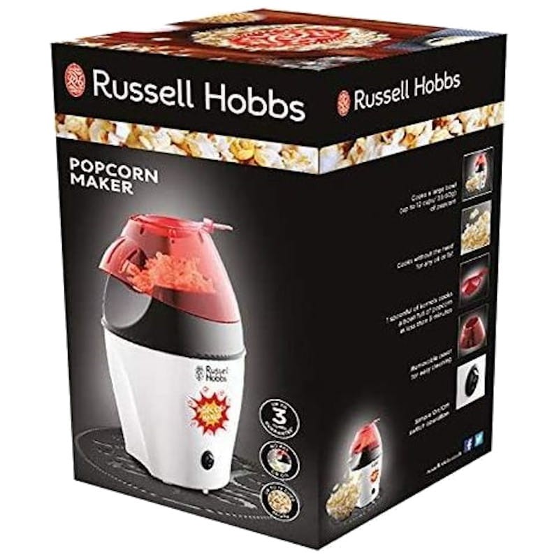 Russell Hobbs Fiesta Pipoca Maker preto/vermelho/branco - Item4