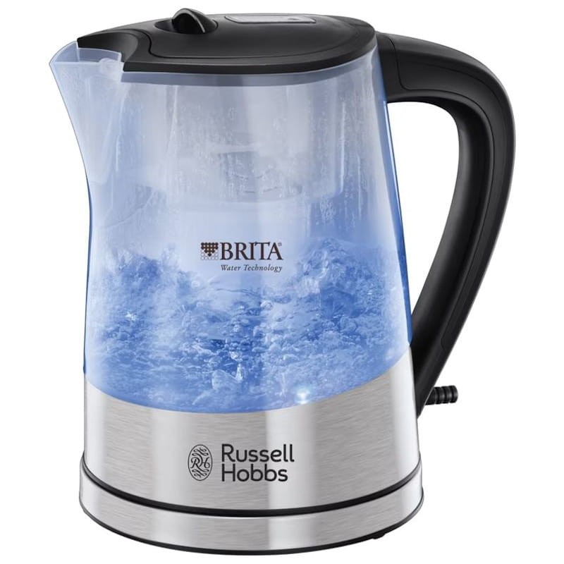 Russell Hobbs Bouilloire électrique Purity avec filtre Brita Noir/acier/transparent - Ítem