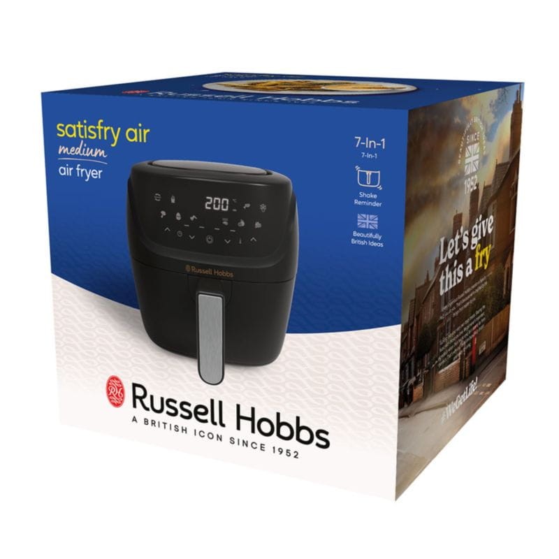 Russell Hobbs Satisfry Single 4L 1350W Noir - Friteuse à air chaud - Ítem7