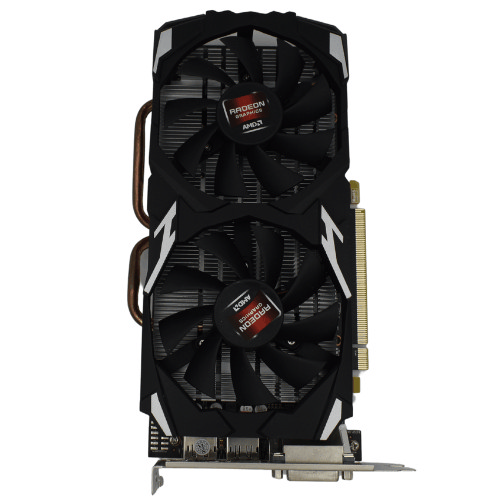 Tarjeta Gráfica RX580 8GB Reacondicionada Blanca / Negra - Ítem