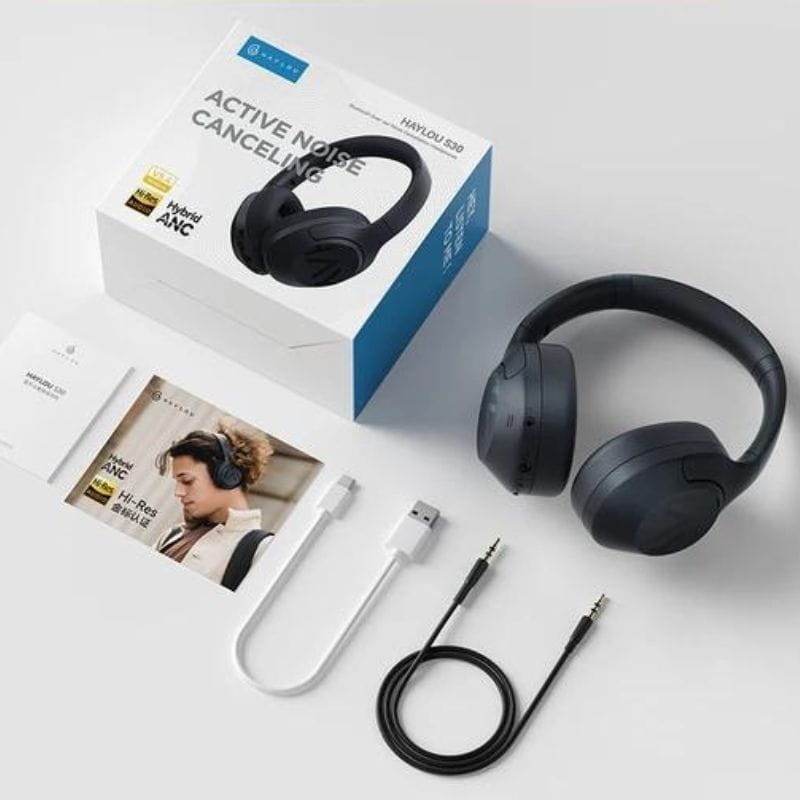Haylou S30 ANC Preto - Auscultadores Bluetooth - Item1