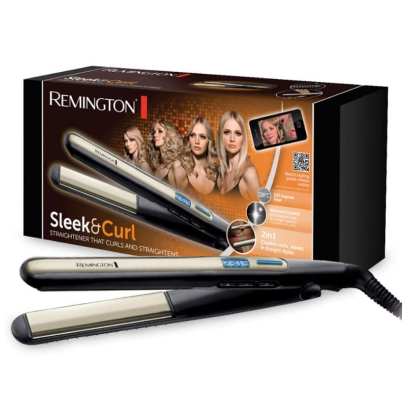 Alisador de cabelo Remington S6500 LCD Preto - Item1