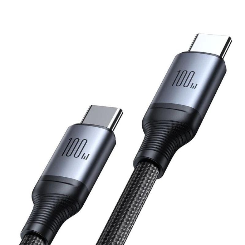 Joyroom SA21-1T2 2 en 1 1,5 m 100W USB C a C+C Negro - Cable de Carga - Ítem1