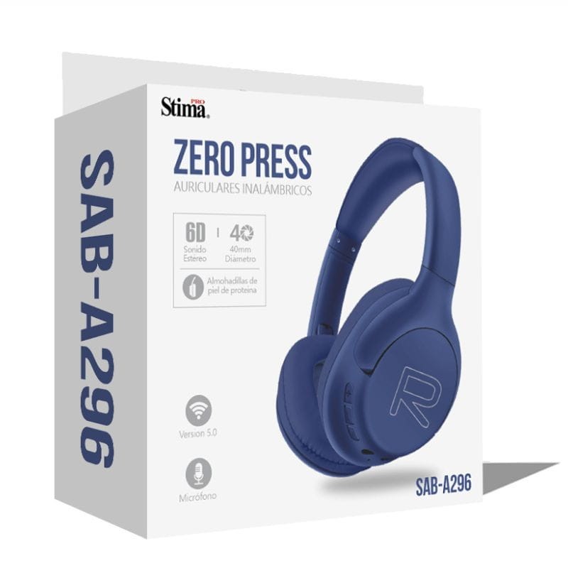 SAB A296 Azul - Fones de ouvido Bluetooth - Item1