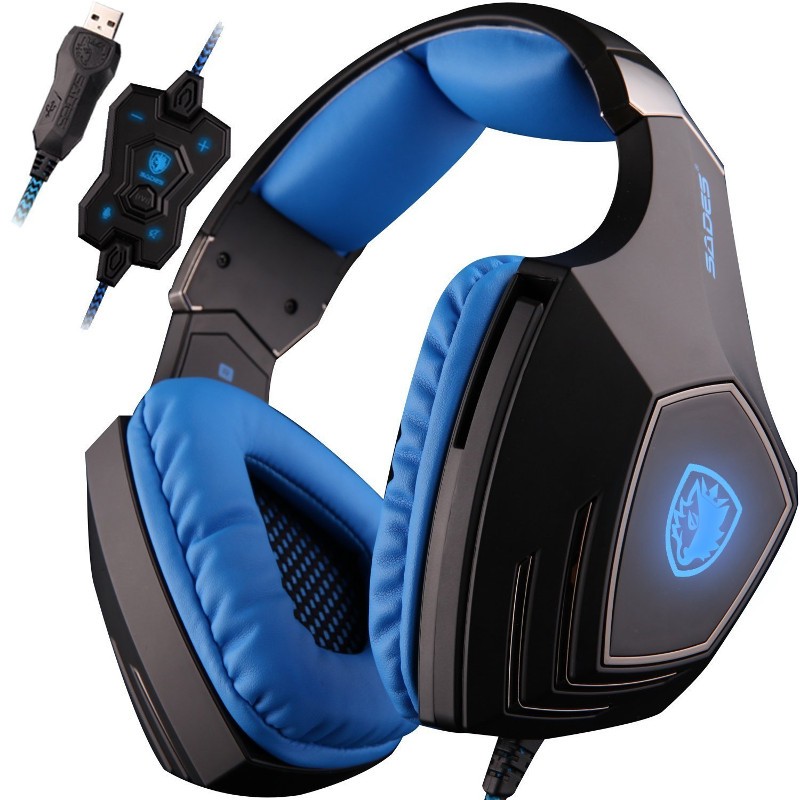 Sades A60 7,1 USB - Auriculares Gaming