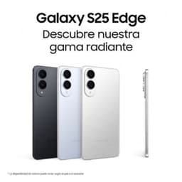 Samsung Galaxy S25 Edge 5G 12GB/256GB Titanium  Silver imagen de los colores disponibles