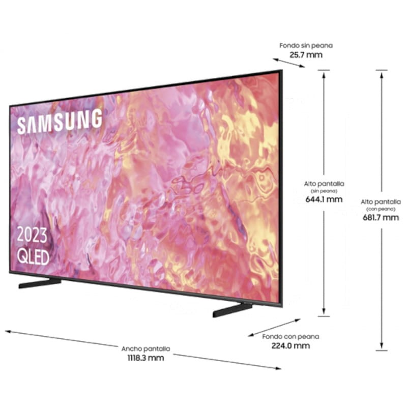 Samsung TQ50Q64CAU 50 Polegadas QLED Ultra HD 4K Smart TV