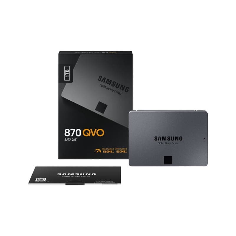 Samsung 870 2.5 1TB QVO SATA III - Caja