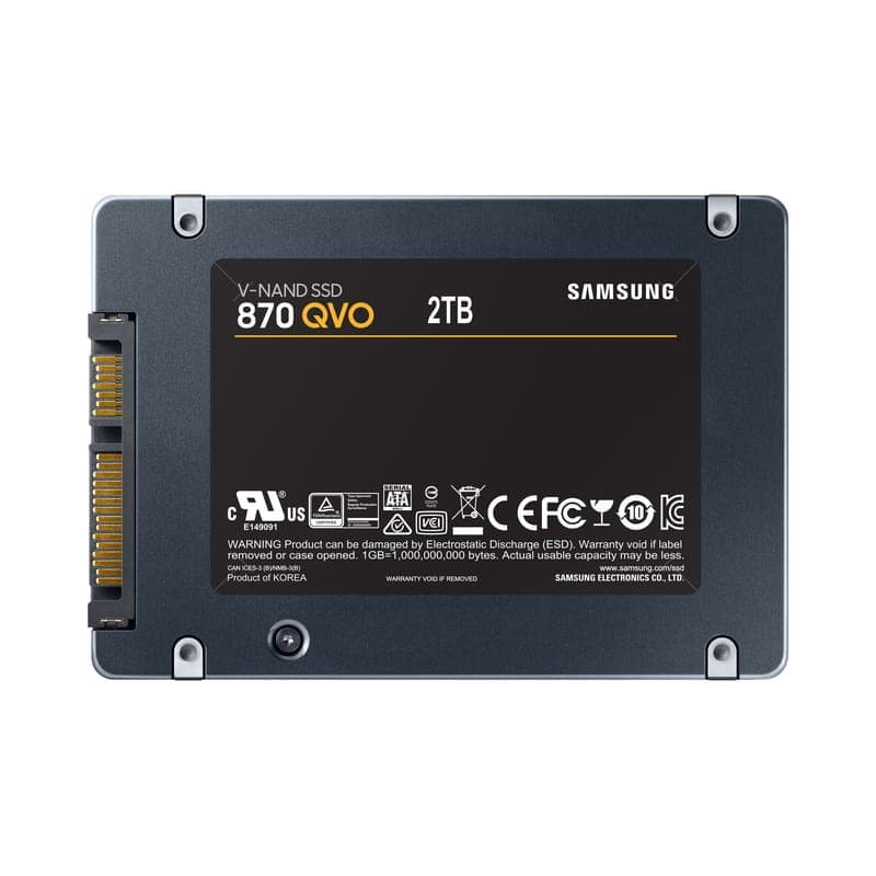 Samsung 870 2.5 2TB QVO SATA III  - Frontal