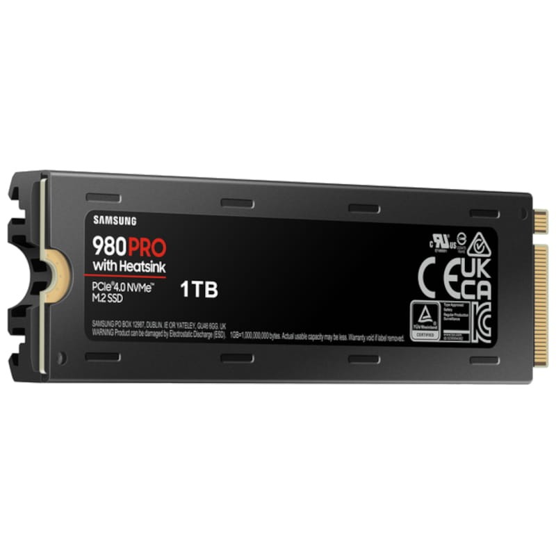 Samsung 980 PRO M.2 1TB PCIe 4.0 V-NAND MLC NVMe con disipador - Ítem2