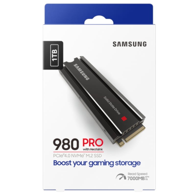 Samsung 980 PRO M.2 1 To PCIe 4.0 V-NAND MLC NVMe avec dissipateur thermique - Ítem4