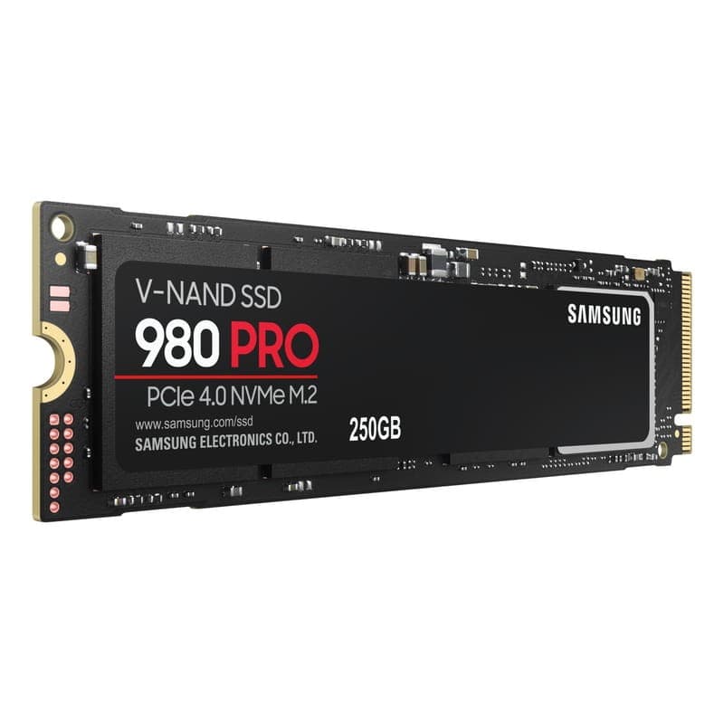 Samsung 980 PRO M.2 2TB PCIe 4.0 V-NAND MLC NVMe - Lateral