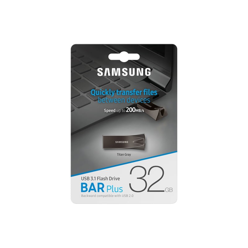 Samsung BAR Plus 32 Go USB 3.2 Titan Gray - Ítem5