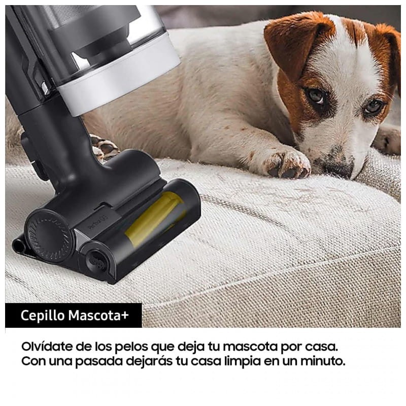 Samsung BESPOKE Jet + All in One Clean Station Blanca 210W VS20B95823W/WA - Aspiradora sin Cable - Ítem5