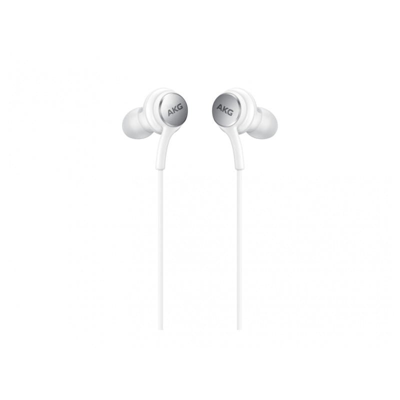 Auriculares de botón  Samsung EO-IC100, USB-C, Sonido AKG, Micrófono,  Botón, Negro