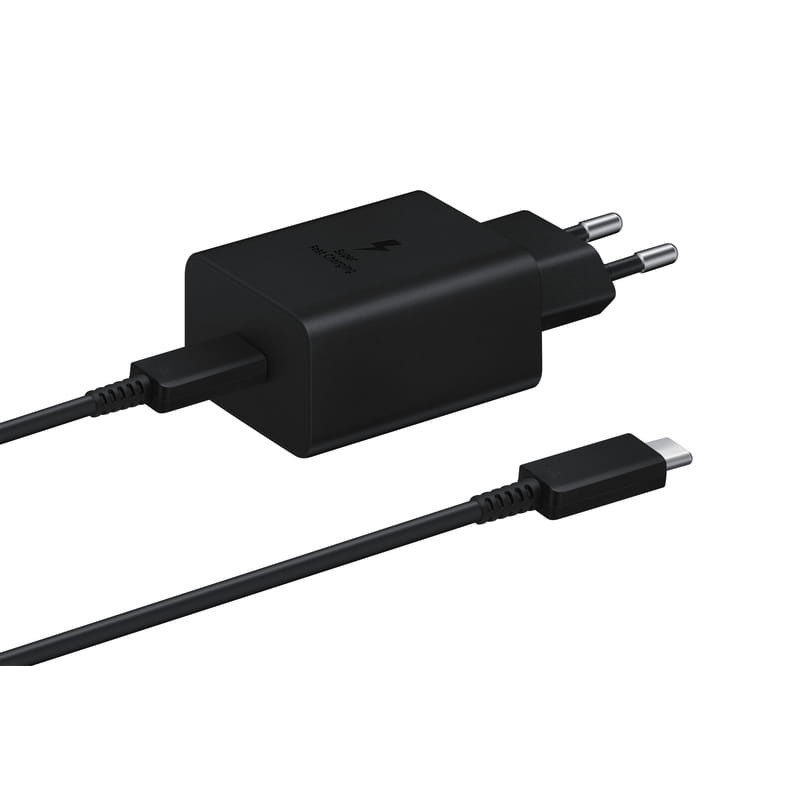 Samsung EP-T4510XBEGEU 45W USB Type-C Cabo USB Type-C Preto - Carregador de parede - Item