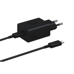 Samsung EP-T4510XBEGEU 45W USB Type-C Cabo USB Type-C Preto - Carregador de parede