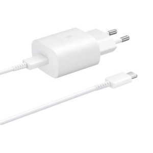 Samsung EP-TA800 1 USB Type-C 25W Fast Charge White - Chargeur mural