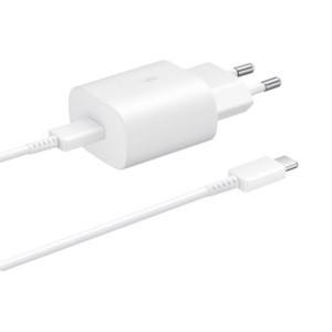 Samsung EP-TA800 1 USB Type-C 25W Fast Charge Branco - Carregador de parede